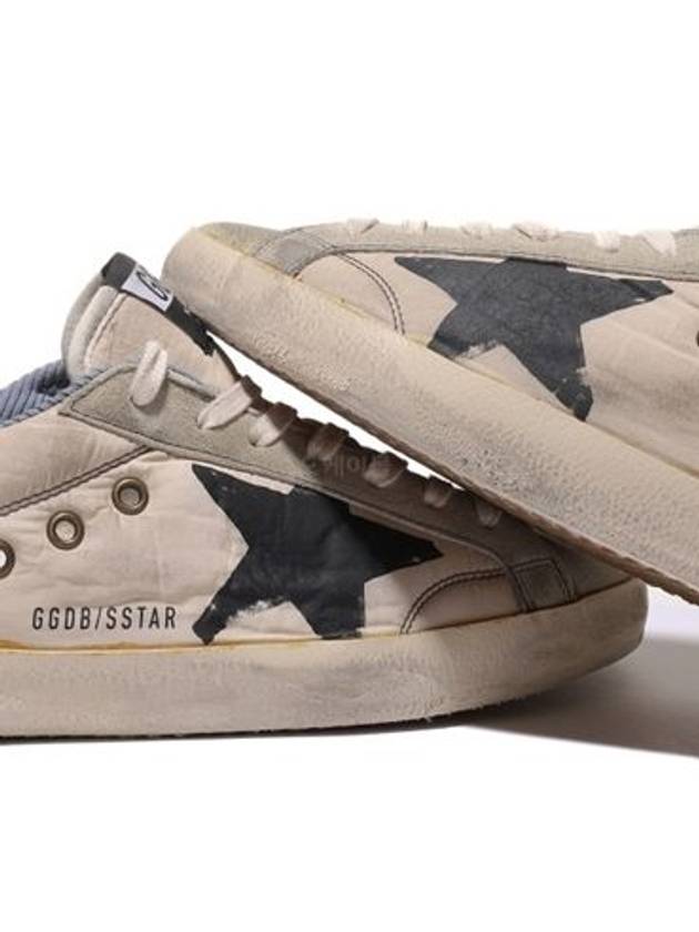 Superstar Distressed Lace-Up Low Top Sneakers Beige - GOLDEN GOOSE - BALAAN 6