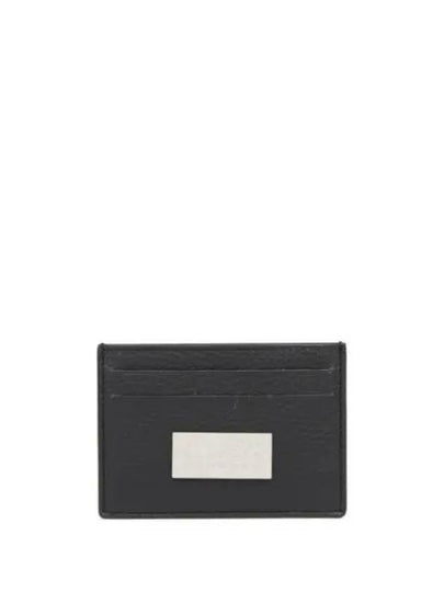 Women's Numeric Logo Card Wallet Black - MAISON MARGIELA - BALAAN 2