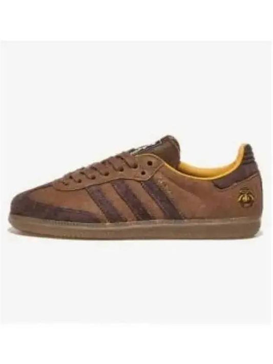 Samba OG Suede Low Top Sneakers Brown - ADIDAS - BALAAN 2