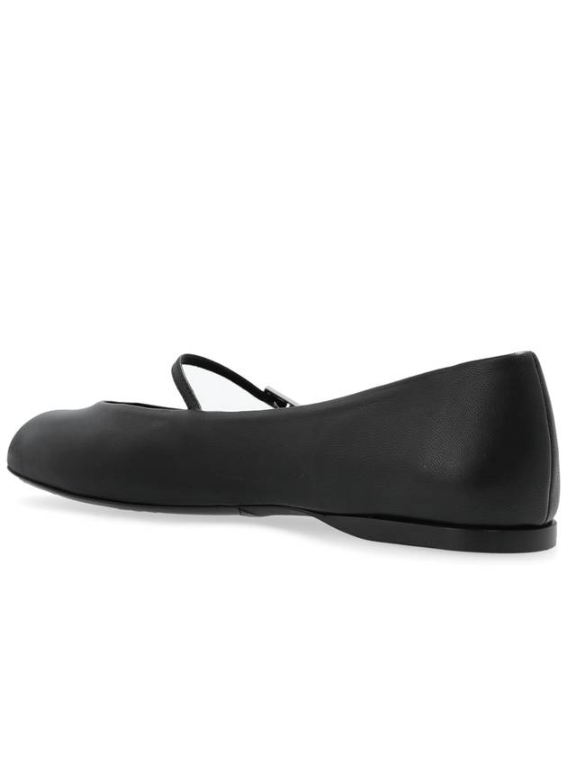 Max Mara Leather Ballerinas, Women's, Black - MAX MARA - BALAAN 5