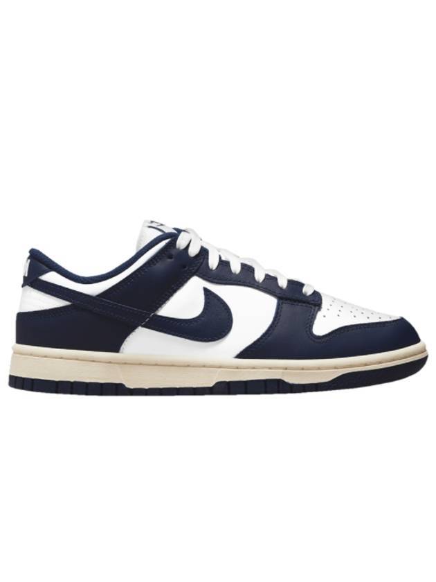 Women's Dunk Low Top Sneakers Midnight Navy - NIKE - BALAAN 1