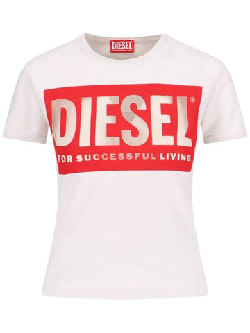 Diesel T-shirts and Polos White - DIESEL - BALAAN 1