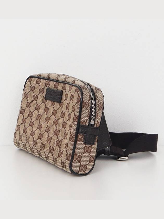 GG Supreme Belt Bag Cross Hip Sack 449174 - GUCCI - BALAAN 3