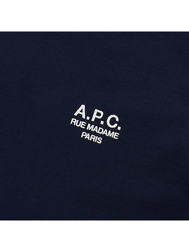 Raymond Short Sleeve T-shirt Navy - A.P.C. - BALAAN 7