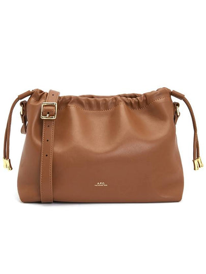 Ninon Drawstring Cross Bag Brown - A.P.C. - BALAAN 2