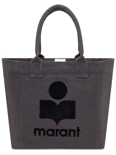 Small Yenky Logo Tote Bag Black - ISABEL MARANT - BALAAN 2