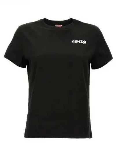 Boke Flower 2 0 Classic Cotton Short Sleeve T-Shirt Black - KENZO - BALAAN 2