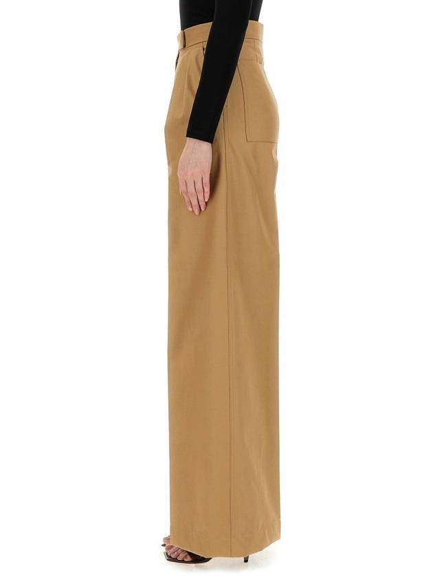 tan corte straight pants tobacco - MAX MARA - BALAAN 5