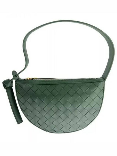 Intrecciato Sunrise Small Shoulder Bag Aloe - BOTTEGA VENETA - BALAAN 2