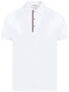 Men's Three Stripes Pocket Mercerized Short Sleeve Polo Shirt White - THOM BROWNE - BALAAN 2