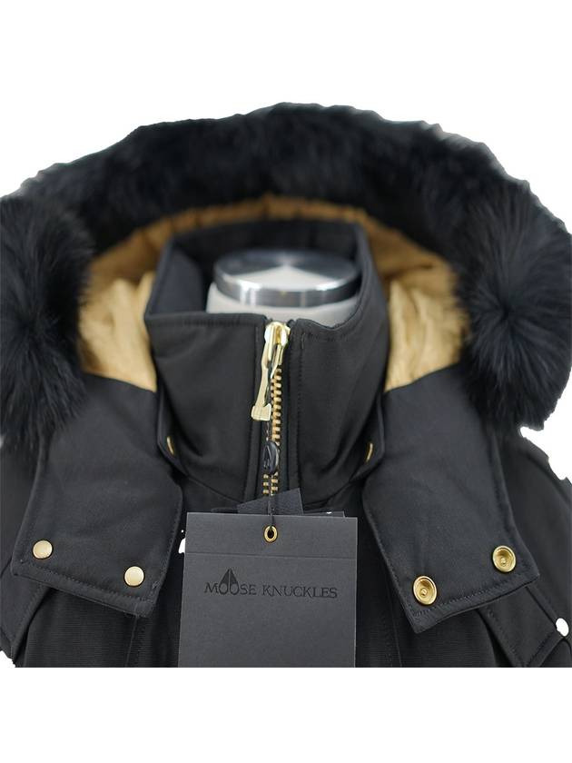 Stage Lake Parka Black Fox Fur Black - MOOSE KNUCKLES - BALAAN 6