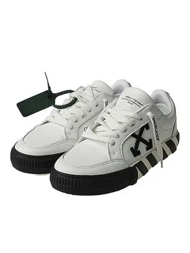 Yeoseo Vulcanized leather low-top sneakers white - OFF WHITE - BALAAN 2