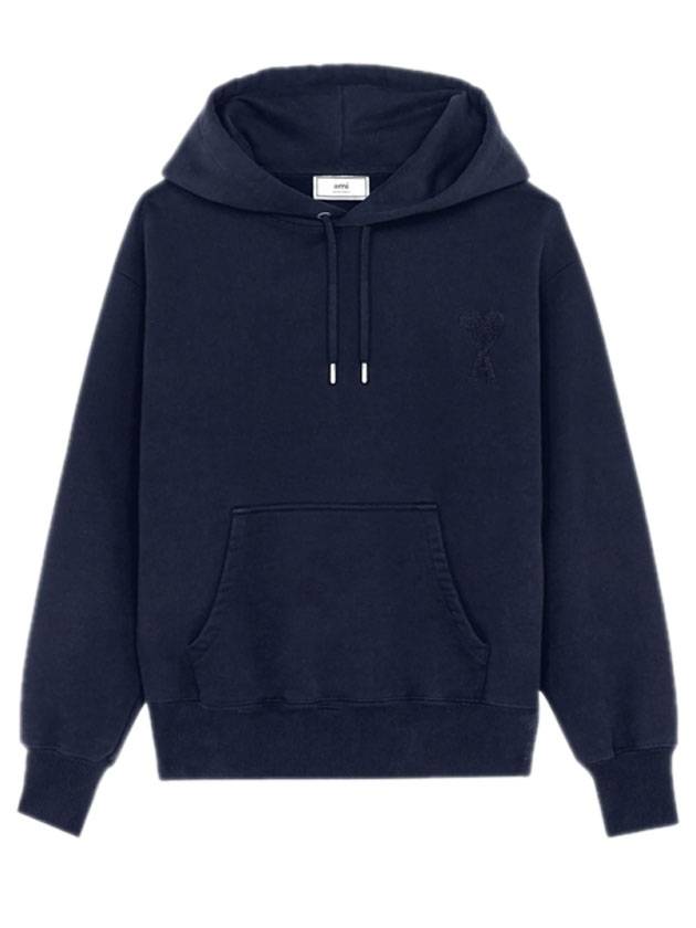 logo patch hood navy - AMI - BALAAN.