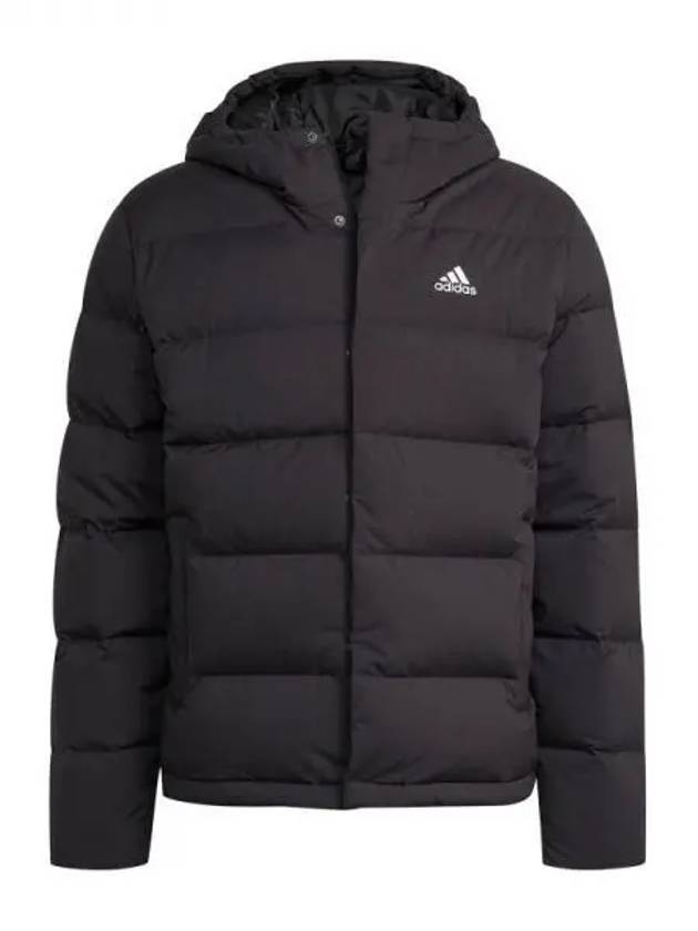 Helionic Hooded Down Padding Black - ADIDAS - BALAAN 1