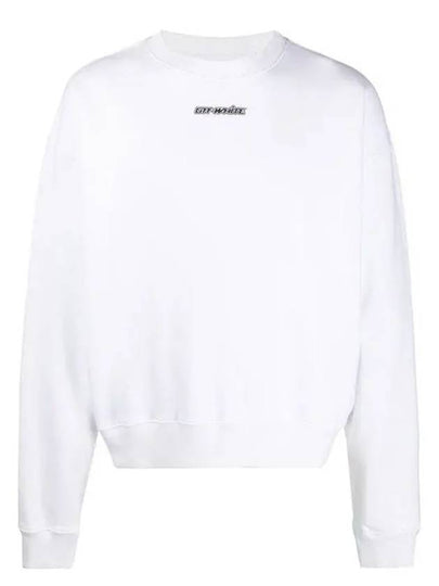 Men's Marker Pen Arrow Sweatshirt White - OFF WHITE - BALAAN 2