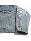 Anagram Denim Jacket Blue - LOEWE - BALAAN 5