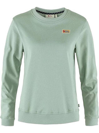 Women's Vardag Long Sleeve T-Shirt Misty Green - FJALL RAVEN - BALAAN 1