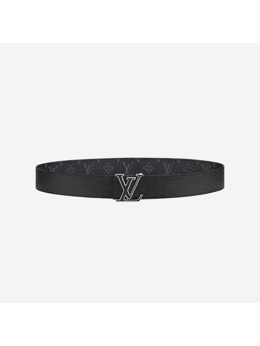 LV Initial 40mm Reversible Belt Black - LOUIS VUITTON - BALAAN 1