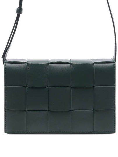 Intrecciato Cassette Cross Bag Rain Tree - BOTTEGA VENETA - BALAAN 2