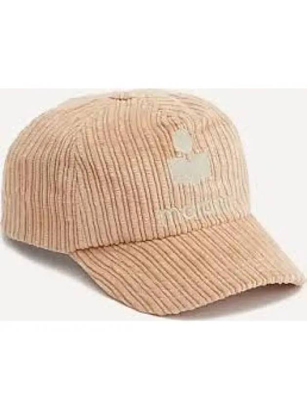 Tyron Corduroy Ball Cap Beige - ISABEL MARANT - BALAAN 2