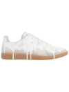 Men's Replica Paint German Army Low Top Sneakers White - MAISON MARGIELA - BALAAN 1