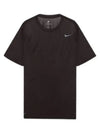 Team Legend Crew Sport Short Sleeve T-Shirt Brown - NIKE - BALAAN 1