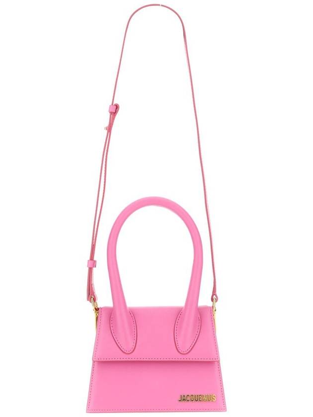 Le Chiquito Moyen Signature Mini Tote Bag Pink - JACQUEMUS - BALAAN 4