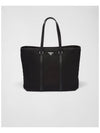 Re-Nylon Saffiano Tote Bag Black - PRADA - BALAAN 6