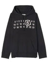 Number Logo Hoodie Black - MAISON MARGIELA - BALAAN 2