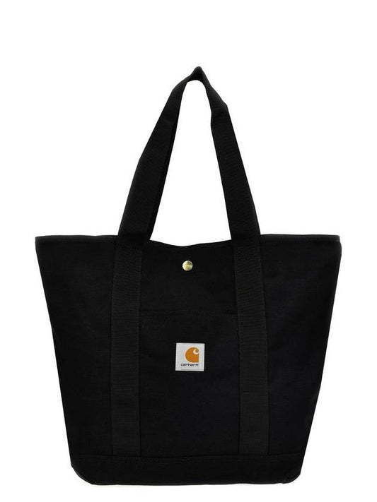 Canvas Tote Bag Black - CARHARTT WIP - BALAAN 1