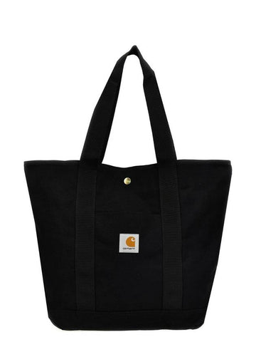 Canvas Tote Bag Black - CARHARTT WIP - BALAAN 1