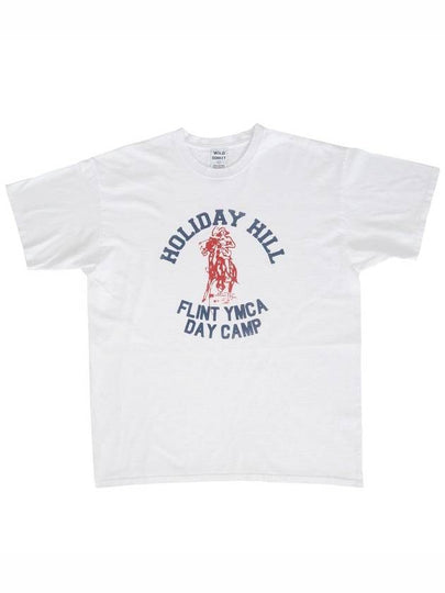 Holiday Graphic Print Short Sleeve T Shirt White - WILD DONKEY - BALAAN 2