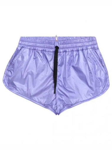 Lilac Ripstone Shorts Short Pants - MONCLER - BALAAN 1