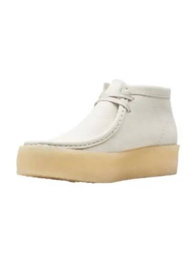 Wallabee Cup Middle Boots White - CLARKS - BALAAN 2