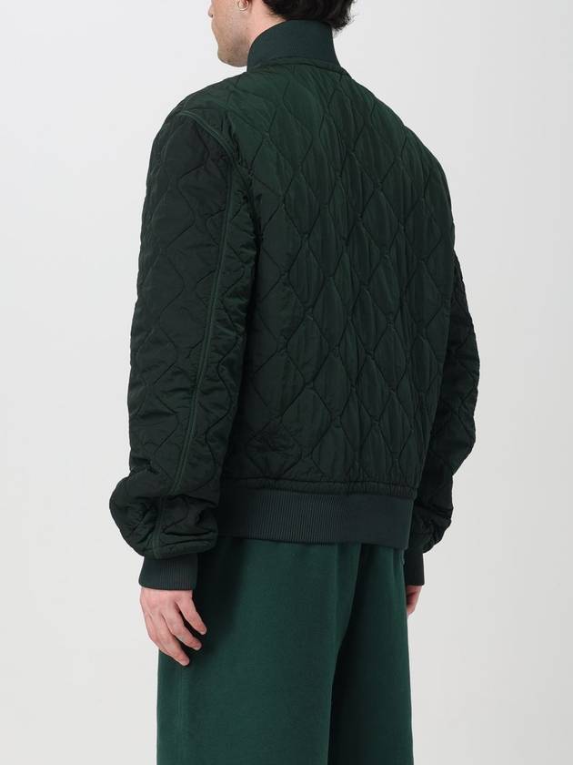 Quilted Zip-Up Bomber Jacket Green - BURBERRY - BALAAN 4