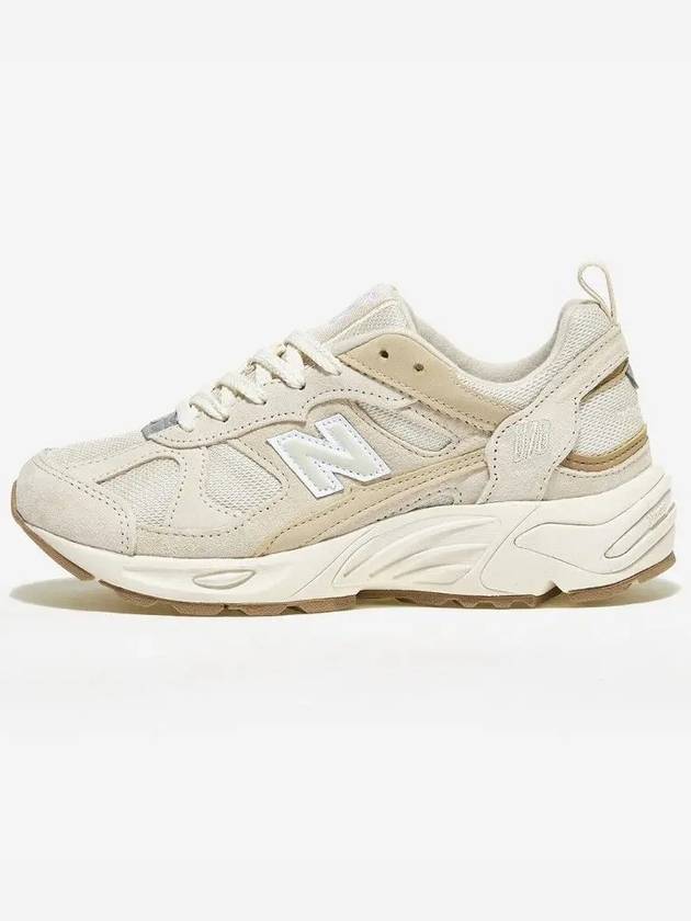 878 Low Top Sneakers Beige - NEW BALANCE - BALAAN 5