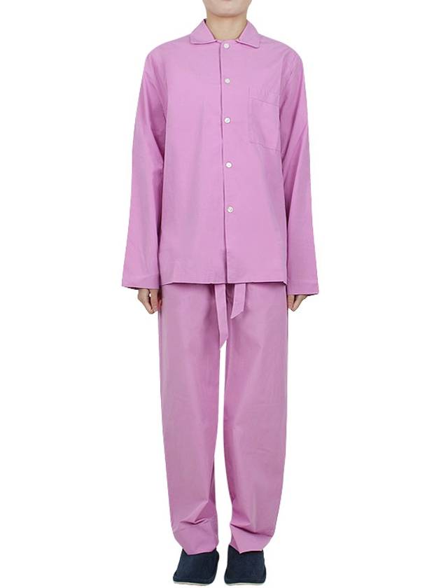 Poplin Pajamas Overfit Long Sleeve Shirt SWT PP - TEKLA - BALAAN 9