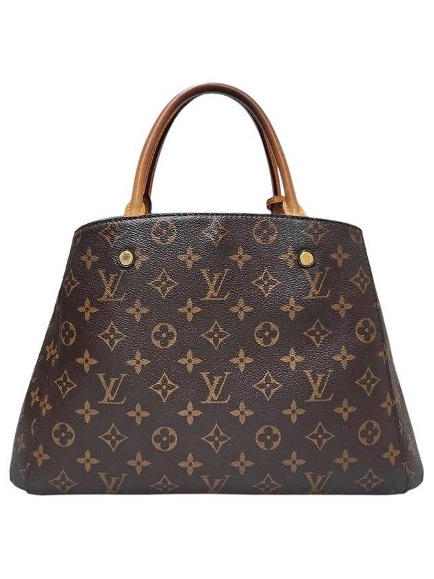 M41056 Monogram Canvas Montaigne MM Tote Bag Shoulder Strap - LOUIS VUITTON - BALAAN 2