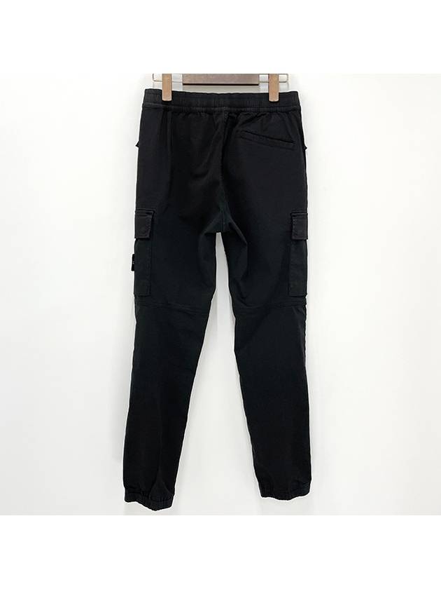 Kids Compass Badge Straight Pants Black - STONE ISLAND - BALAAN 4