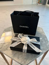 Classic Flap Wallet Grained Calfskin & Silver Black - CHANEL - BALAAN 11