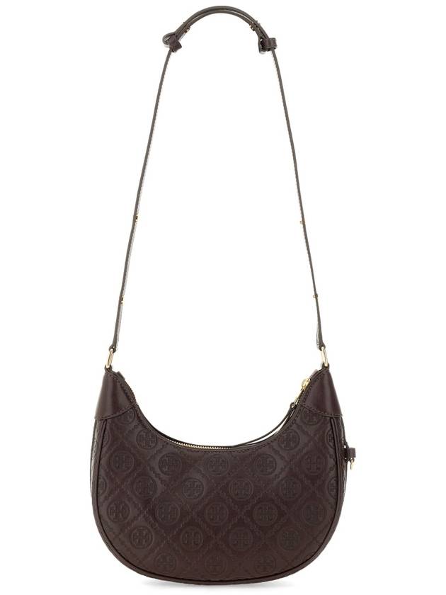 T MONOGRAM CRESCENT MOON BAG - TORY BURCH - BALAAN 3