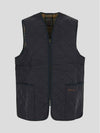 Quilted Waistcoat Zip In Liner Vest Navy - BARBOUR - BALAAN 2