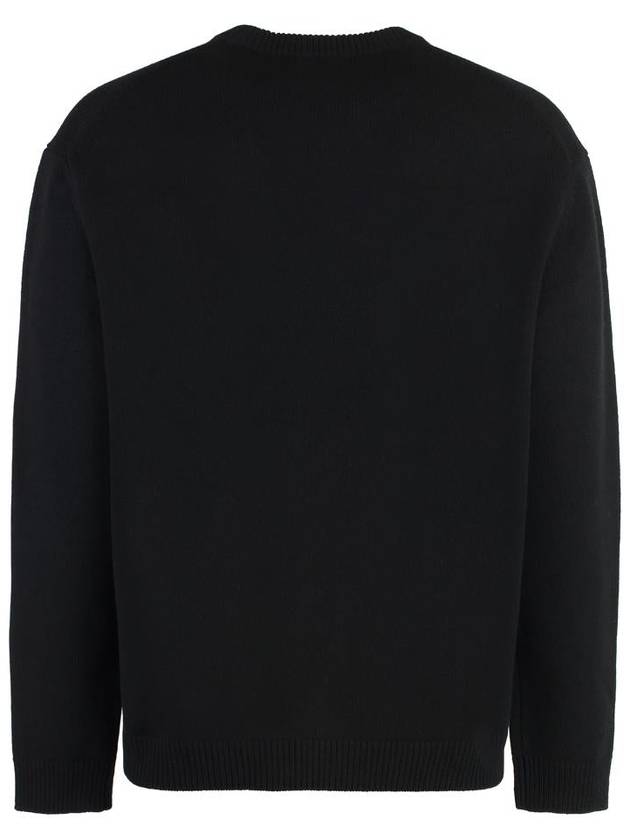 Fox Head Knit Top Black - MAISON KITSUNE - BALAAN 3