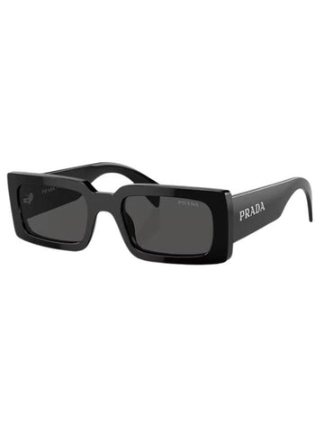 Eyewear Logo Sunglasses Black - PRADA - BALAAN 1