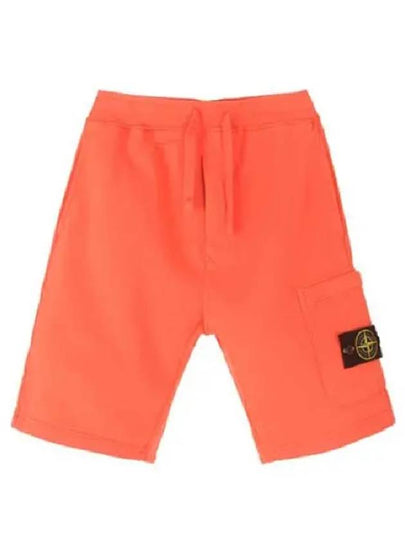 Wappen Patch Cargo Training Shorts Orange - STONE ISLAND - BALAAN 2