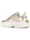 Gumboy Logo Low Top Sneakers Gold - VALENTINO - BALAAN 4