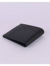 Men's Vitello Metal Logo Half Wallet Black - PRADA - BALAAN 5