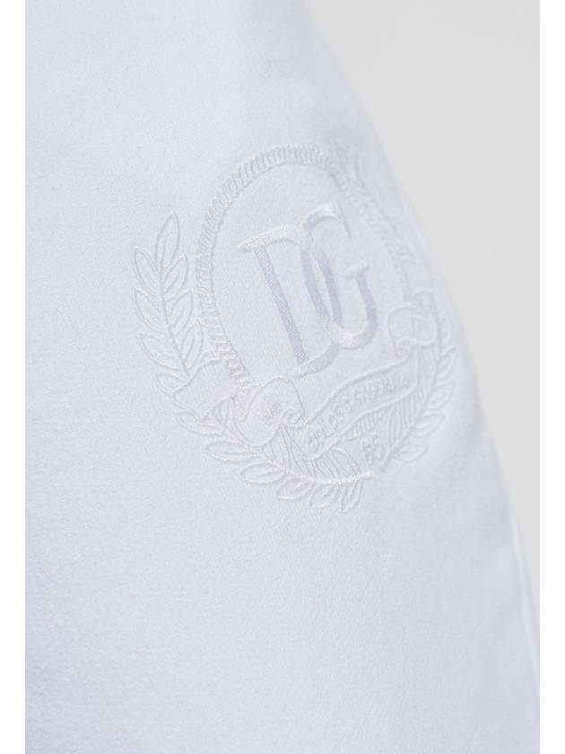 Dolce & Gabbana Sweatpants With Logo, Women's, White - DOLCE&GABBANA - BALAAN 5