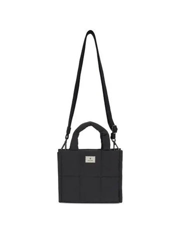 Cample Small Tote Bag Dark Charcoal S24FWCTB18 - SNOW PEAK - BALAAN 1