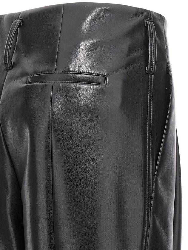 Philosophy Di Lorenzo Serafini Faux Leather Trousers - PHILOSOPHY DI LORENZO SERAFINI - BALAAN 4